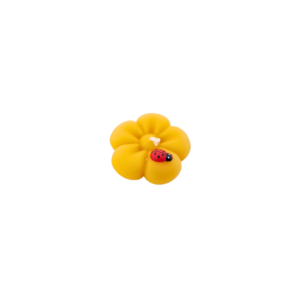 L'Oasi delle Api - Sermoneta - Candele in pura cera d'api - fiore con coccinella